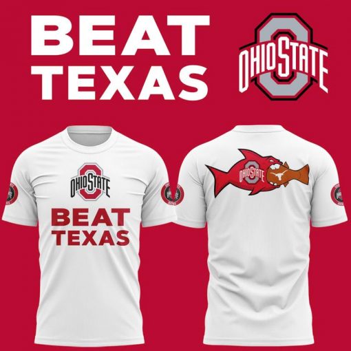 Ohio State Football Beat Texas T-shirt – White