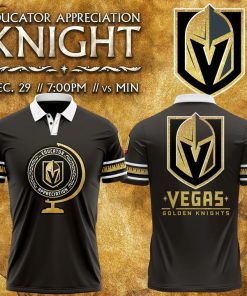 Vegas Golden Knights 2025 Educator Appreciation Night Polo