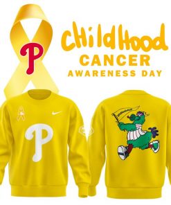 Philadelphia Phillies Childhood Cancer Awareness Day 2025 Sweater Shirt