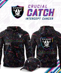 Las Vegas Raiders Crucial Catch 2025 Limited Hoodie