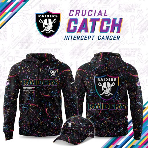 Las Vegas Raiders Crucial Catch 2025 Limited Hoodie