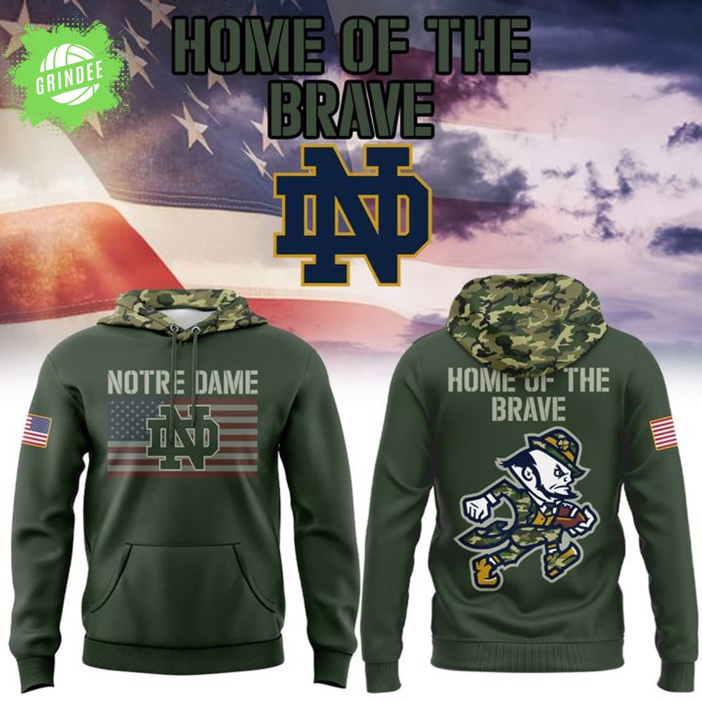 2025 Notre Dame Military Appreciation Hoodie 2025 Notre Dame Military Appreciation Hoodie