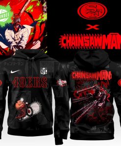 49ers x Chainsaw Man Hoodie