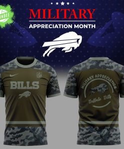 B.Bills Military Appreciation Month 2025 Combo Shirt