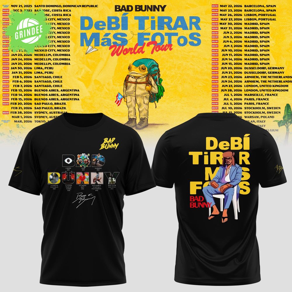 Bad Bunny – Debí Tirar Más Fotos World Tour Bad Bunny – Debí Tirar Más Fotos World Tour
