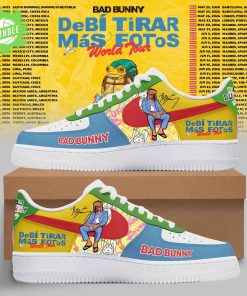 Bad Bunny – Debí Tirar Más Fotos World Tour AF1 Shoes