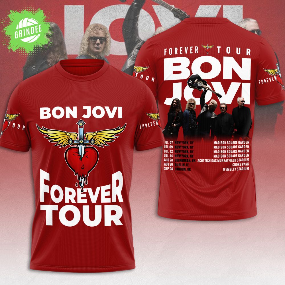Bon Jovi 3D Apparel Bon Jovi 3D Apparel