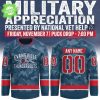 Peoria Rivermen ” Military Night ” Hockey Jersey 2025