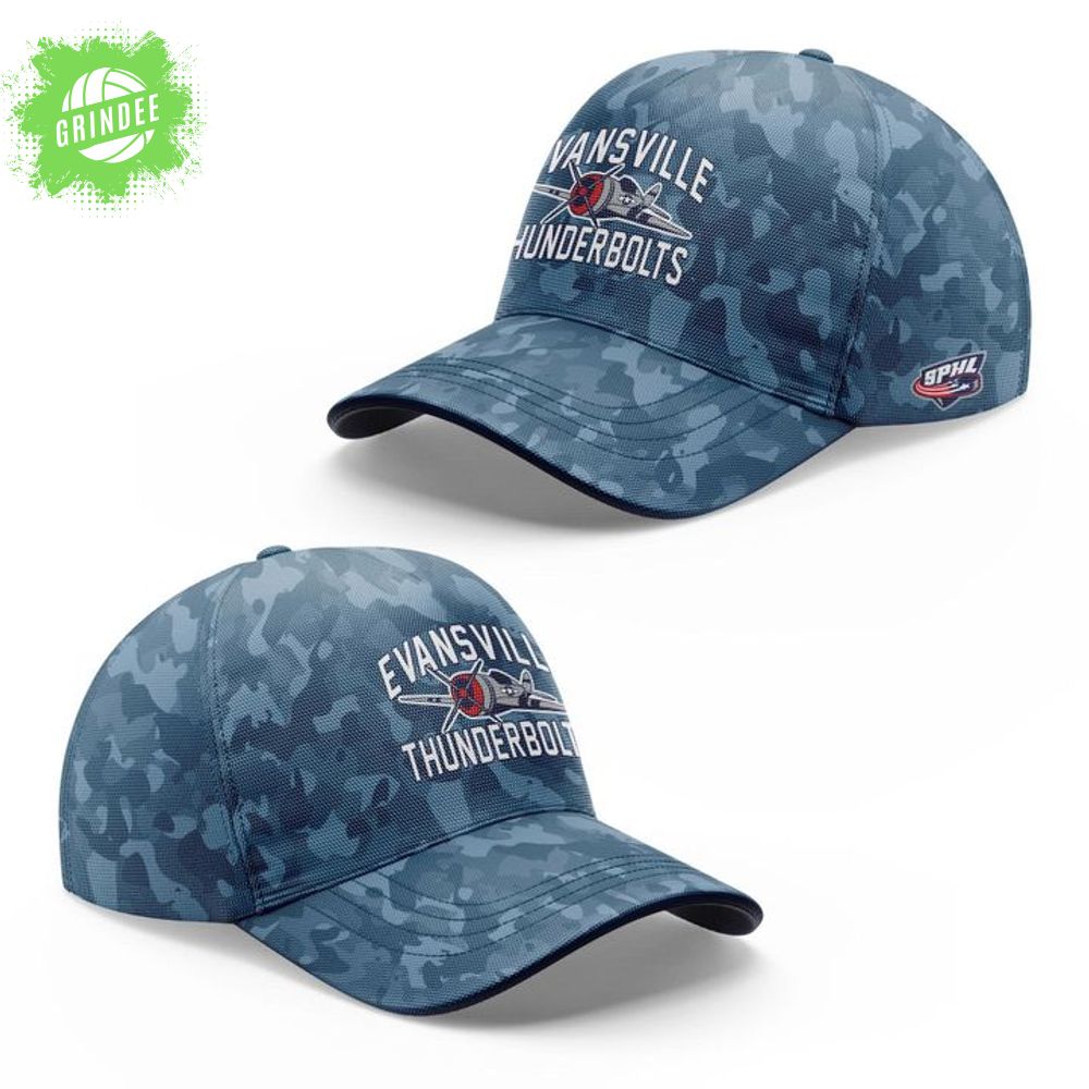 Evansville Thunderbolts ''Military Night '' Jersey 2025 Evansville Thunderbolts ''Military Night '' Jersey 2025