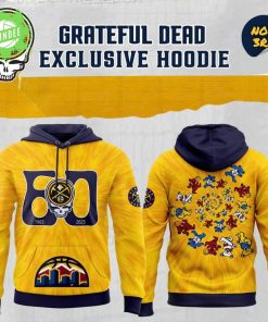 Exclusive Denver Nuggets x 2025 Grateful Dead Night Hoodie