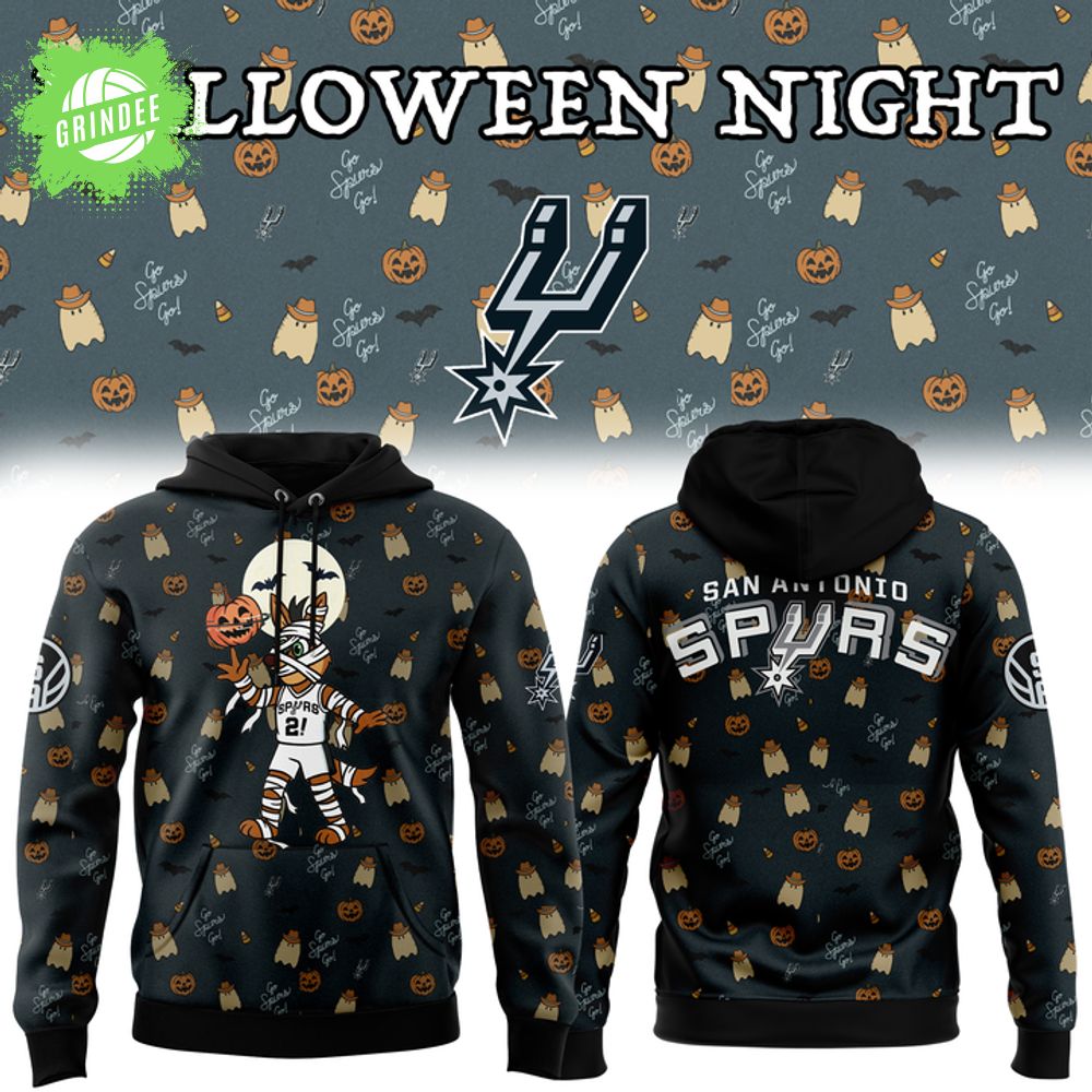Exclusive San Antonio Spurs 2025 Halloween Night Hoodie Exclusive San Antonio Spurs 2025 Halloween Night Hoodie