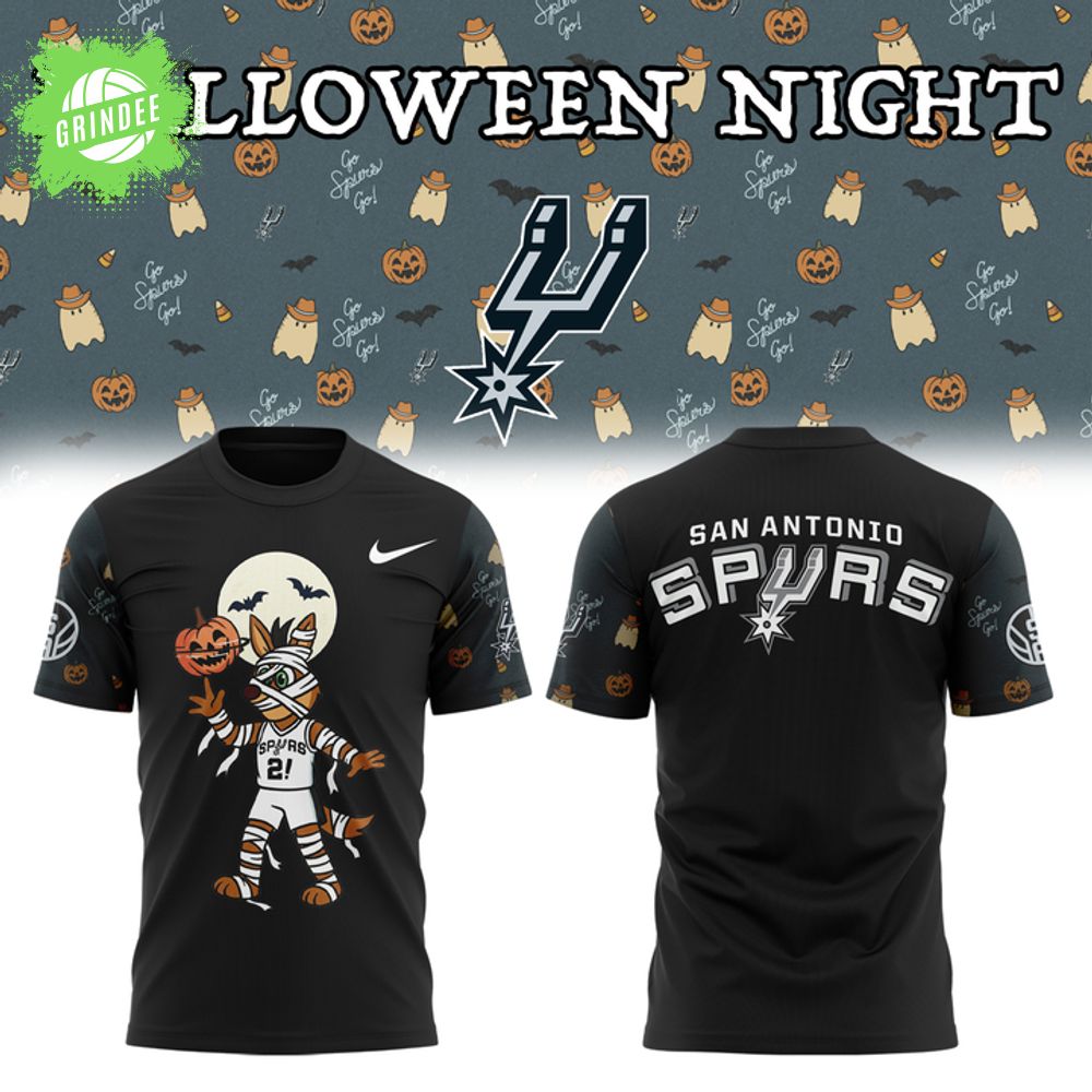 Exclusive San Antonio Spurs 2025 Halloween Night T-shirt Exclusive San Antonio Spurs 2025 Halloween Night T-shirt