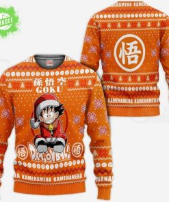 Goku Kid Anime Christmas Sweater