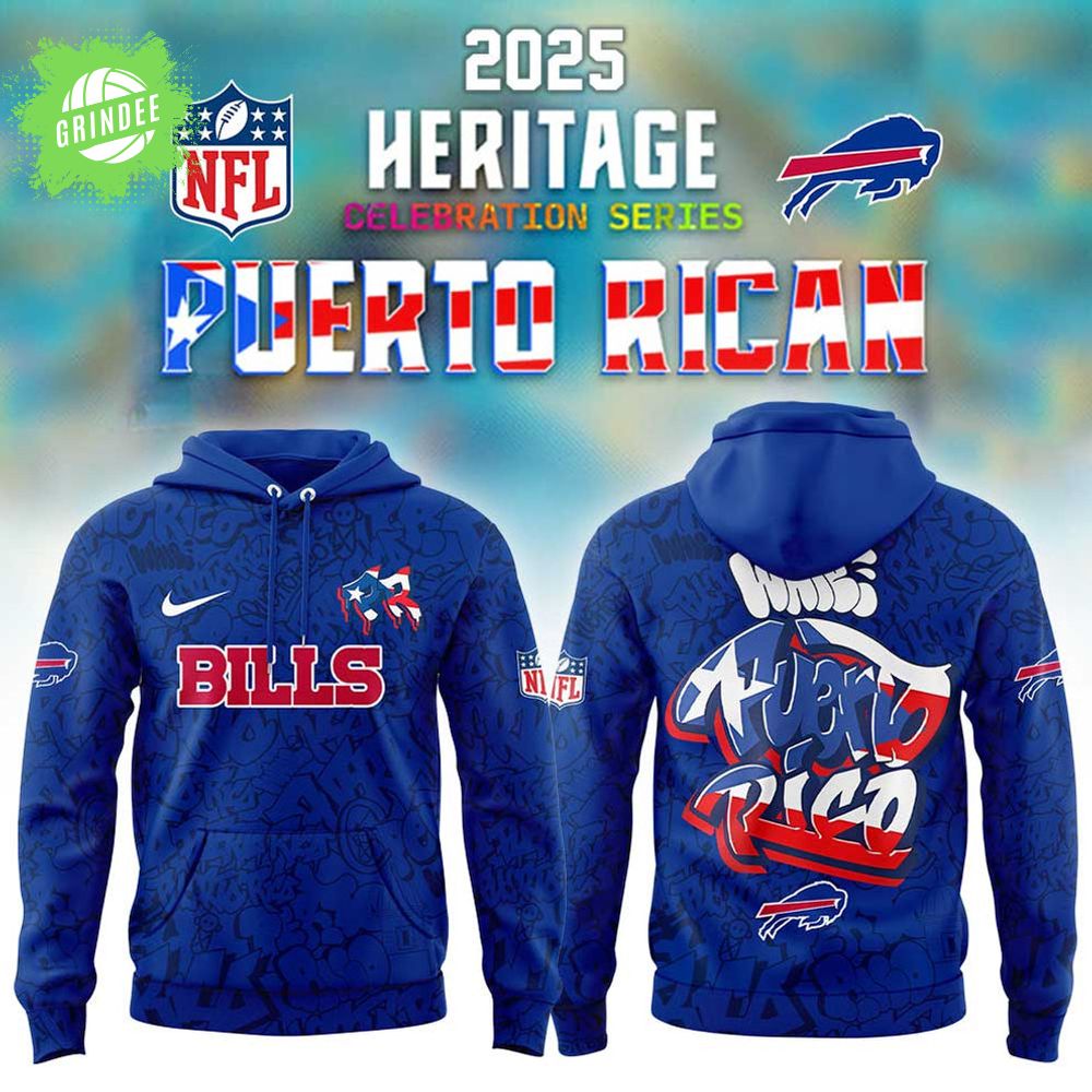 B.Bills Puerto Rico Heritage New Combo Hoodie B.Bills Puerto Rico Heritage New Combo Hoodie