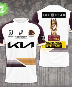 Brisbane Broncos 2025 Premiership 3D Shirt