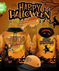 Buffalo Bills ” Happy Halloween ” Hoodie 2025