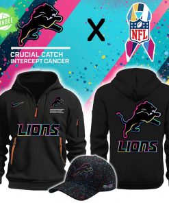 Detroit Lions 2025 Crucial Catch Limited Edition Zip Hoodie