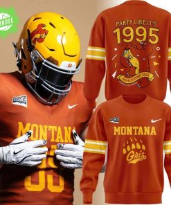 Exclusive Edition Montana Griz 1995 Anniversary Edition Uniforms Sweatshirt
