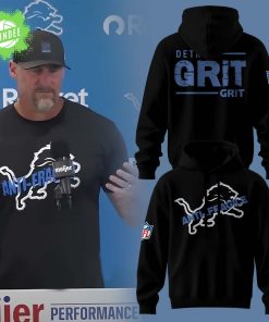 FDan Campbell Detroit Lions Anti- Fragile Black Hoodie