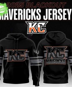 Kansas City Mavericks 2025-26 Blackout Hoodie