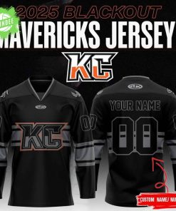 Kansas City Mavericks 2025-26 Blackout Jerseys