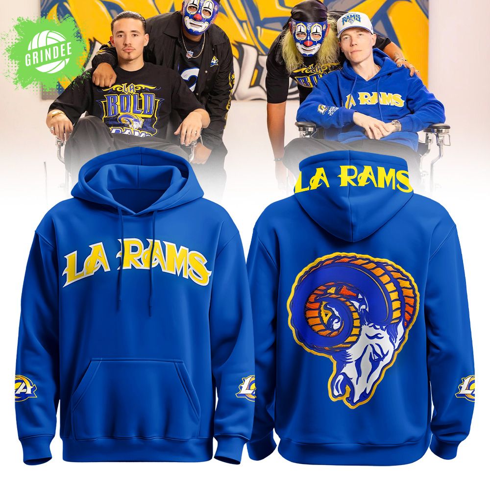 LA Rams x Royal Los Angeles Rams Prime Hoodie Editions Limited LA Rams x Royal Los Angeles Rams Prime Hoodie Editions Limited