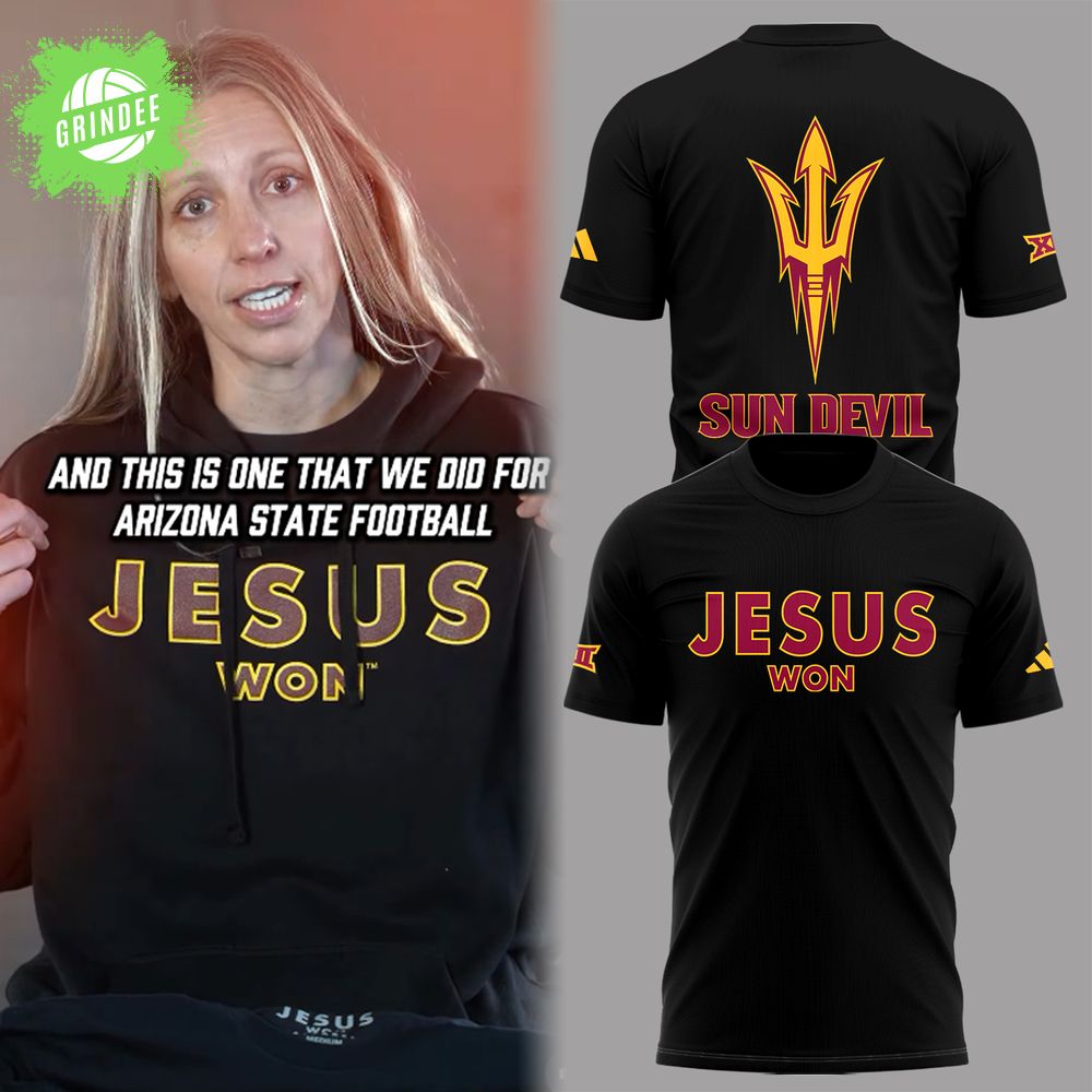 Limited Edition Arizona Jesus Won TShirt Limited Edition Arizona Jesus Won TShirt