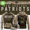 Men’s Green Bay Packers Nike Olive/Camo 2025 Salute to Service Sideline Limited Hoodie