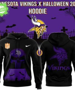 Minnesota Vikings x Halloween 2025 Hoodie
