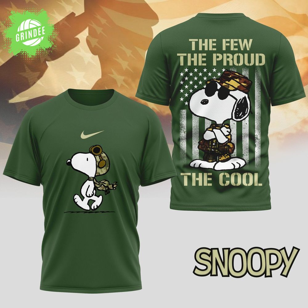 Premium Snoopy Veterans 3D Shirt Premium Snoopy Veterans 3D Shirt