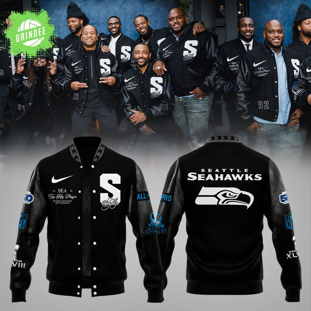 Seattle Seahawks Top Fifty Player Jacket Seattle Seahawks Top Fifty Player Jacket