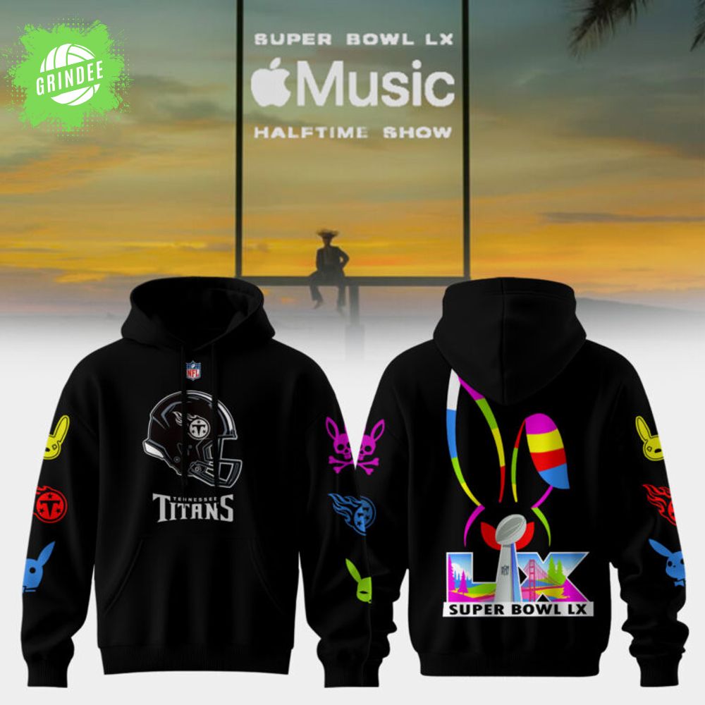 Tennessee Titans Super Bowl LX Hoodie Tennessee Titans Super Bowl LX Hoodie