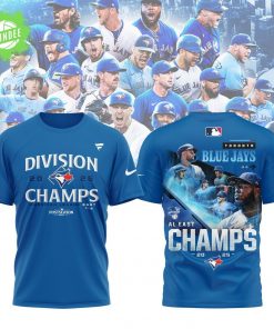 Toronto Blue Jays 2025 AL East Division Champions T-Shirt – MLB Postseason Baseball Tee
