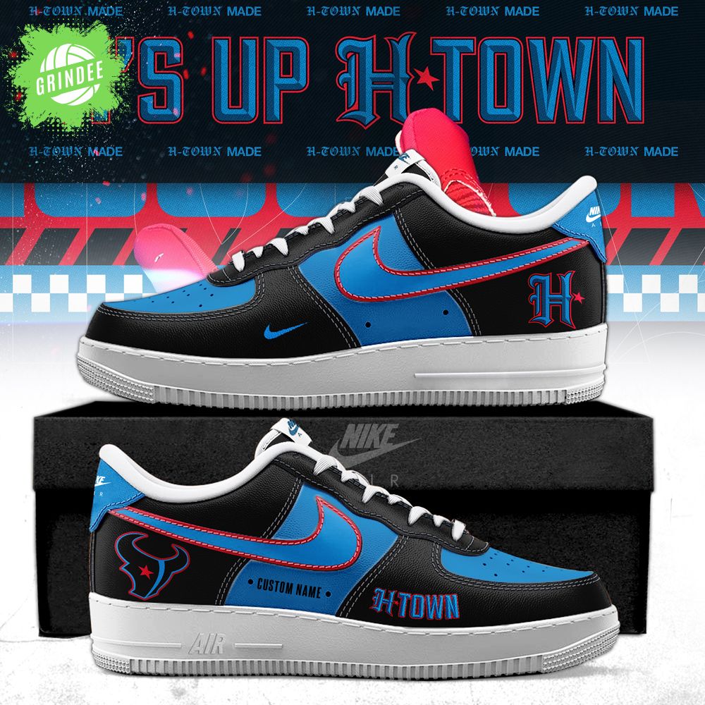Houston Texans 2025 H-Town Special Edition AF1 Sneakers Houston Texans 2025 H-Town Special Edition AF1 Sneakers