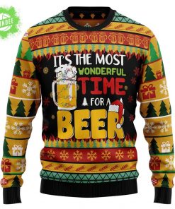 It’s The Most Wonderful Time For A Beer Ugly Christmas Sweater