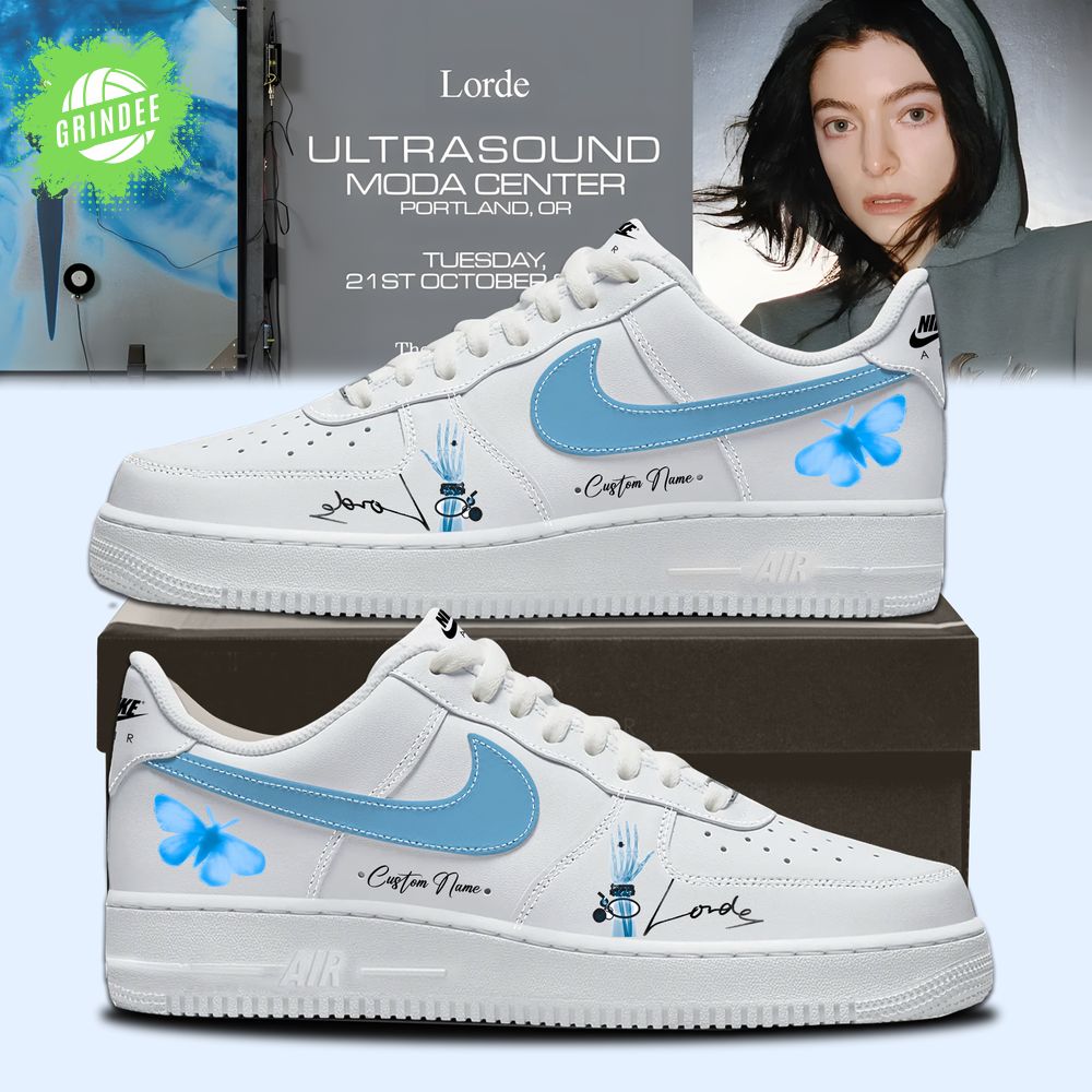 Lorde Ultrasound World Tour AF1 Shoes Lorde Ultrasound World Tour AF1 Shoes
