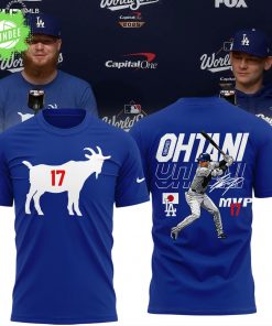 Los Angeles Dodgers – The Goat Shohei Ohtani Limited Edition Shirt