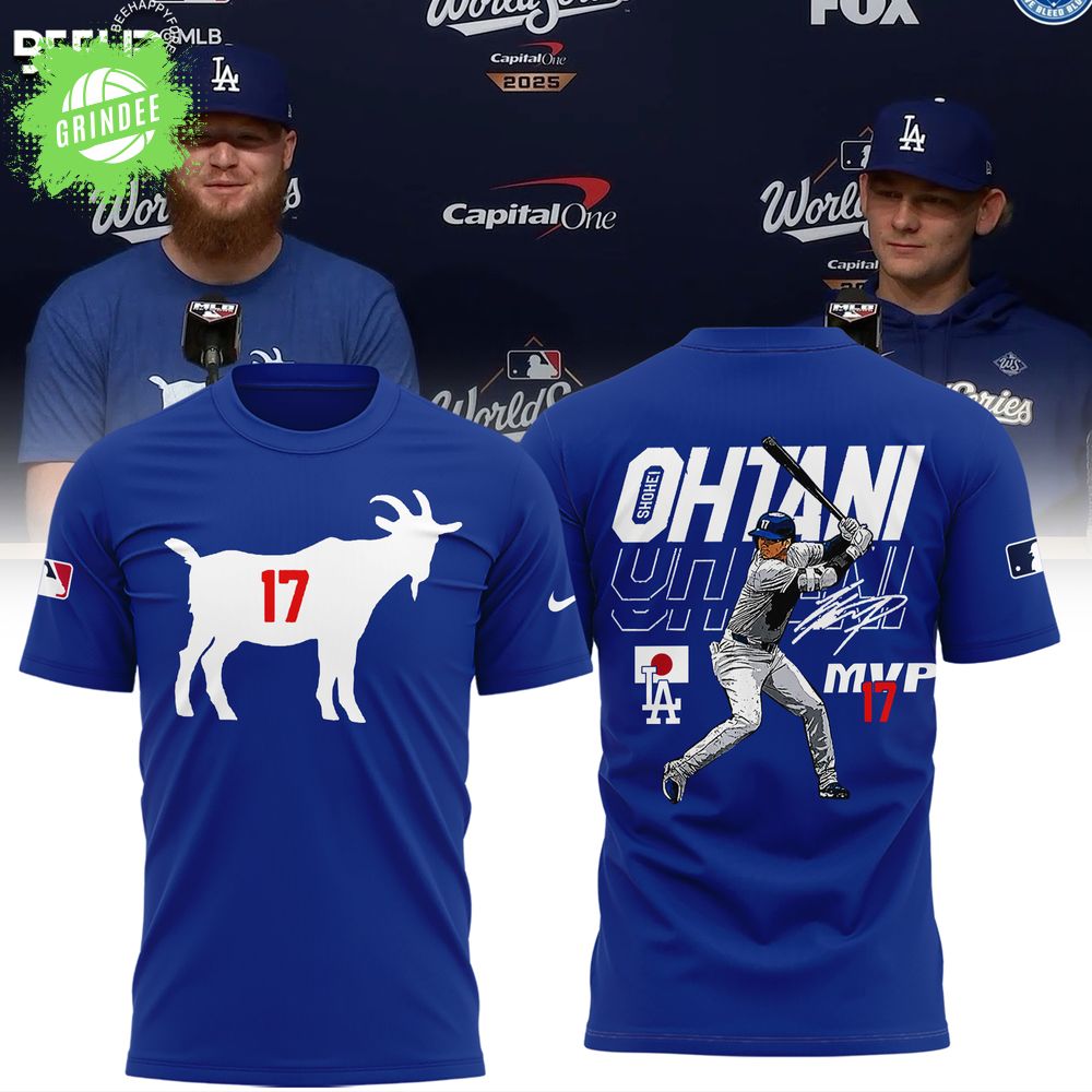 Los Angeles Dodgers – The Goat Shohei Ohtani Limited Edition Shirt Los Angeles Dodgers – The Goat Shohei Ohtani Limited Edition Shirt