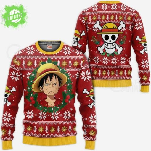 Luffy Ugly Christmas Sweater