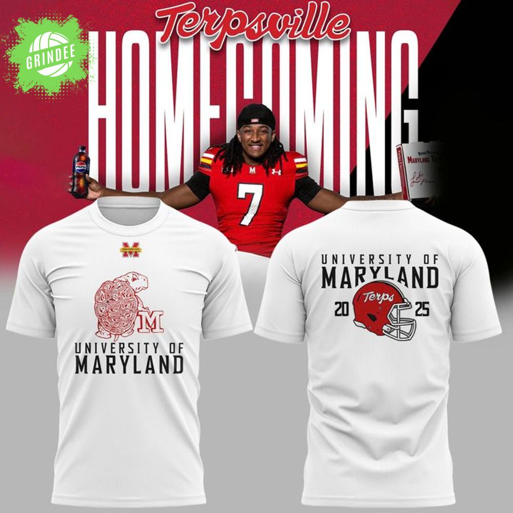 Maryland Football Homecoming T-Shirt - Limited Edition Maryland Football Homecoming T-Shirt - Limited Edition