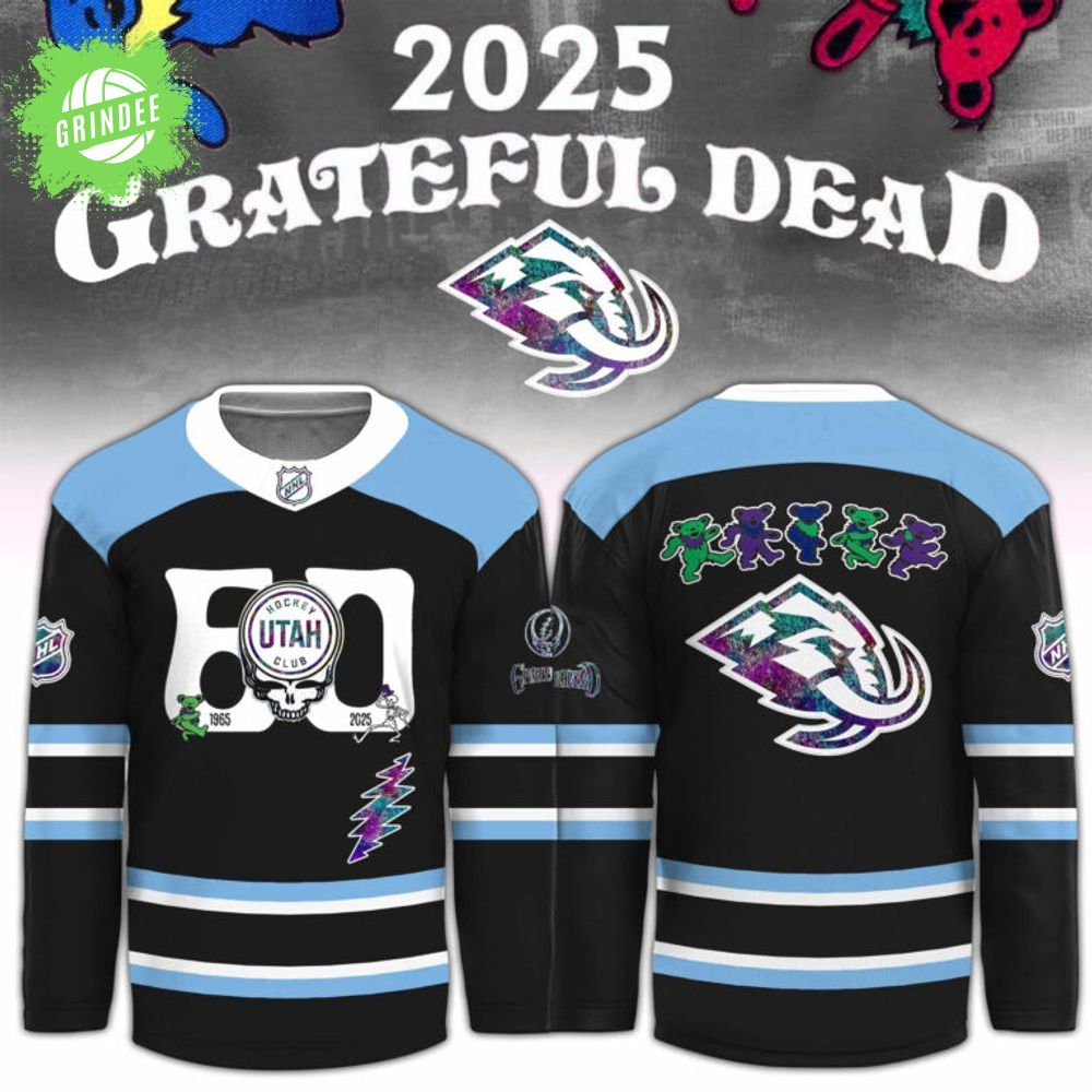 NHL x Grateful Dead 60th Hockey Jersey Editions Limited 1965 2025 NHL x Grateful Dead 60th Hockey Jersey Editions Limited 1965 2025