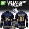 Evansville Thunderbolts ”Military Night ” Jersey 2025