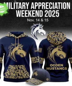 Ogden Mustangs ” Military Night ” Hoodie 2025