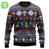 Santa Skull Ugly Christmas Sweater