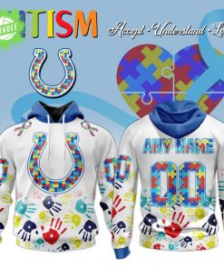 Special Edition Indianapolis Colts x Autism Awareness Premium-3D Unisex Hoodie