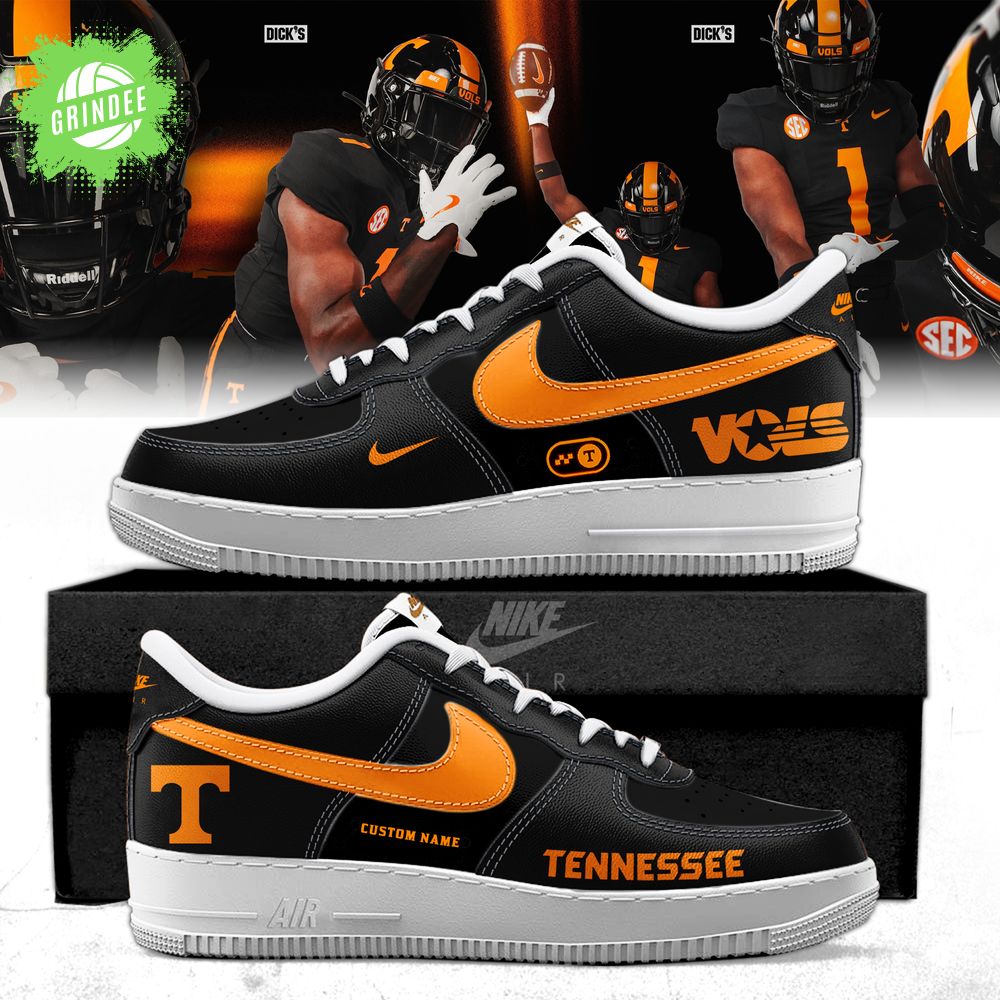 Tennessee Volunteers 2025 Dark Mode AF1 Sneakers Tennessee Volunteers 2025 Dark Mode AF1 Sneakers