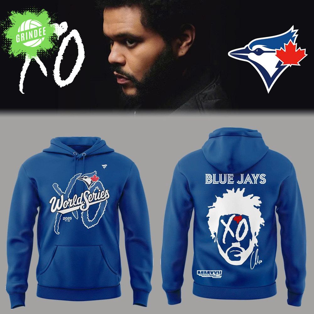 The Weeknd x Toronto Blue Jays World Series Hoodie The Weeknd x Toronto Blue Jays World Series Hoodie