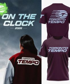 Toronto Tempo EST.2026 WNBA T-Shirt (Maroon)