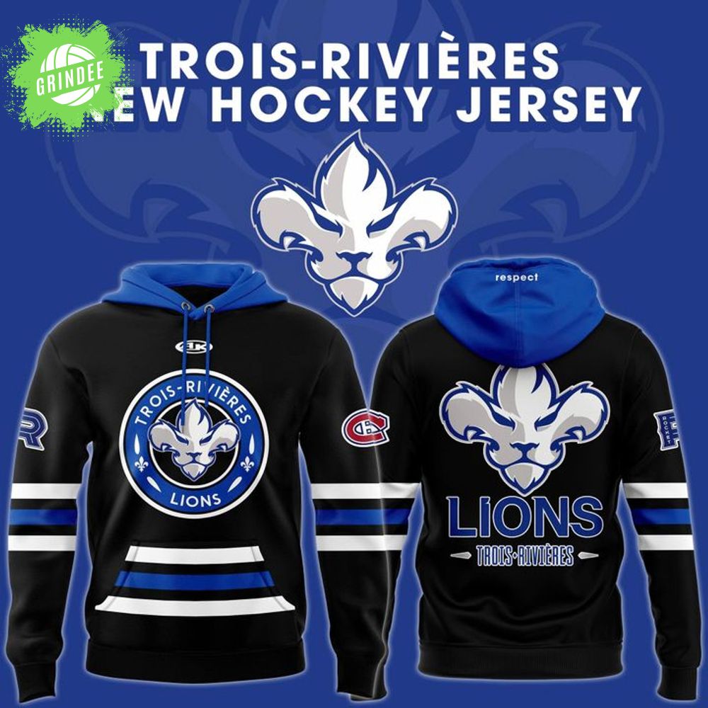 Trois-Rivières Lions New Hoodie Season 2025 -2026 Trois-Rivières Lions New Hoodie Season 2025 -2026