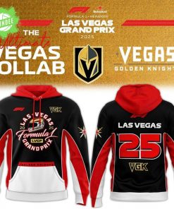 Vegas Golden Knights 2025 F1 Las Vegas GP Hoodie 2025